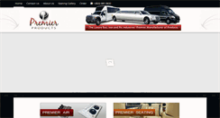 Desktop Screenshot of premierproducts.net